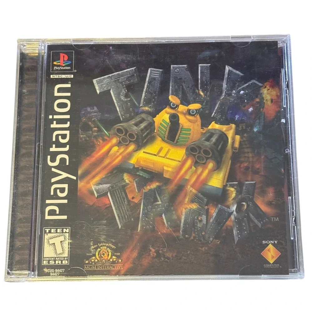 Tiny Tank PlayStation 1 PS1 Sony MGM Interactive SCUS-94427 1999